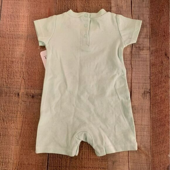 Baby starters gender neutral shorts one piece with kind little human saying -6M - Picture 6 of 7